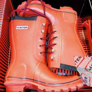 Hunter Red Rain Boots
